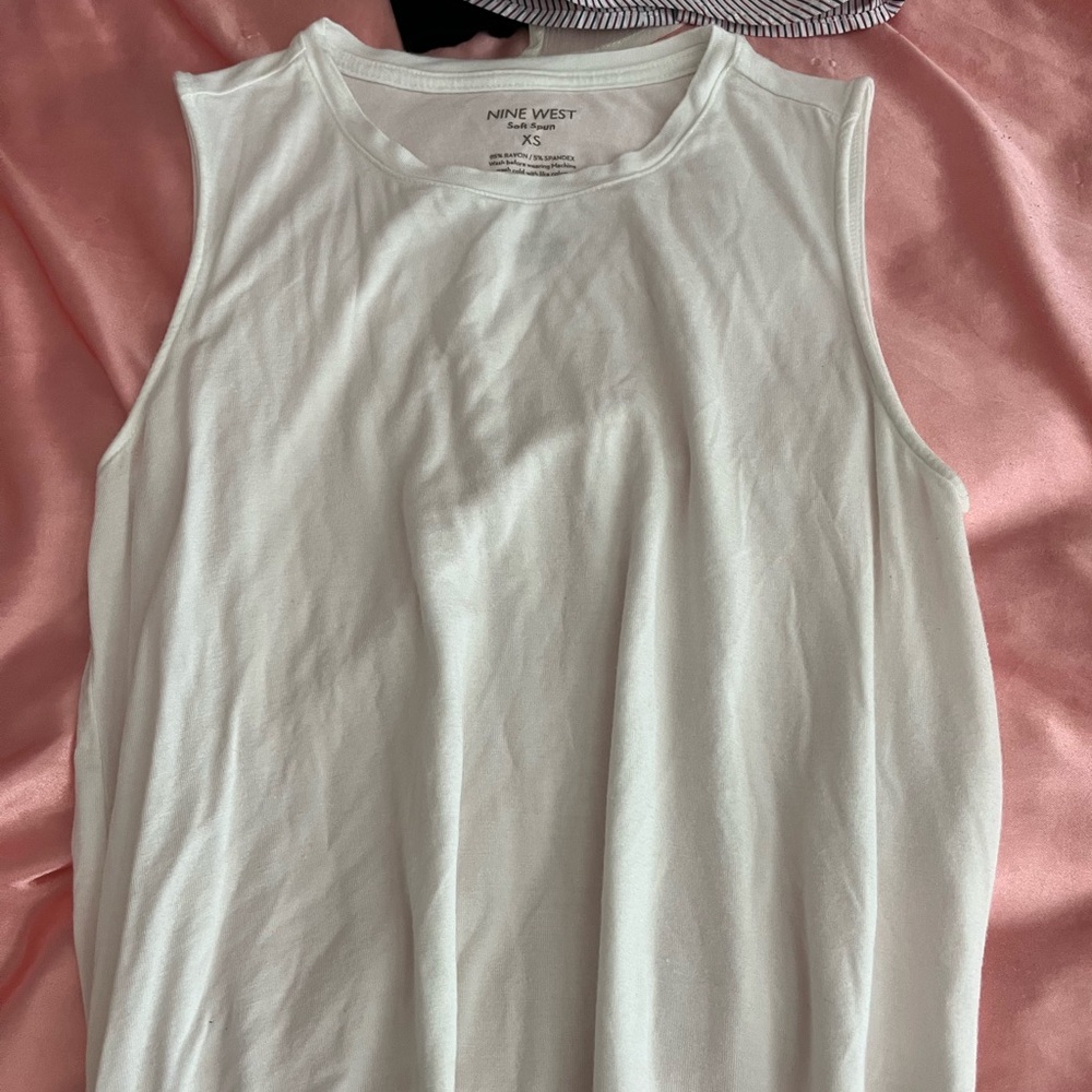 Nine West Ivory Tank Top